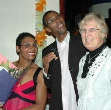Jackie Reid, David Castro and Alison Woods.