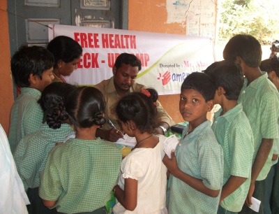 Amen Trust village clinic held following the deaths of three young children in November 2011